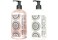 Greenwich Bay Kitchen Collection PINK GRAPEFRUIT / LEMON ZEST Scented Liquid Hand Soap &amp; Lotion Combo with Shea Butter - 16 fl oz Pump Bottles