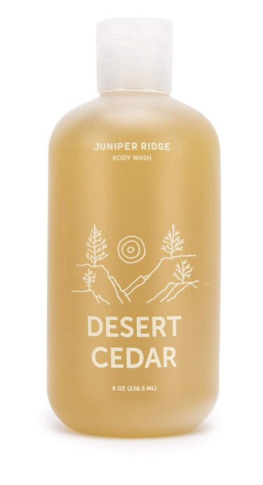 JUNIPER RIDGE Desert Cedar Body Wash - All-Purpose Liquid Castile Soap, Multi-Use Body Wash, Shampoo, Hand Wash, Face Wash, Clean, Vegan, Paraben Free, Preservative Free, 8 oz