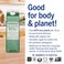 Dr. Bronner's - Pure-Castile Liquid Soap Bottle &amp; Refill Carton Made with 82% Less Plastic (Almond, 32 oz) - Face, Body, Hair, Laundry, Dishes &amp; More, Super-Concentrated, Organic, Vegan, Non-GMO
