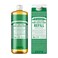 Dr. Bronner's - Pure-Castile Liquid Soap Bottle &amp; Refill Carton Made with 82% Less Plastic (Almond, 32 oz) - Face, Body, Hair, Laundry, Dishes &amp; More, Super-Concentrated, Organic, Vegan, Non-GMO