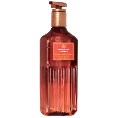 Bath &amp; Body Works Gel Hand Soap, Cleansing Gel, 8 Fl Oz (Mahogany Vanilla)