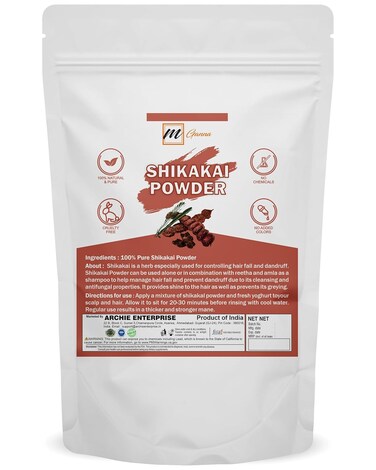 100% Pure Shikakai/Acacia Concinna Powder for Hair Care   Natural Hair Cleanser &amp; Conditioner 100 GMS / 0.22 LBS