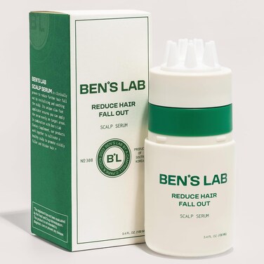 BEN'S LAB Scalp Massage Hair Revival Serum for Thin Hair and Sensitive Skin   Advanced Korean Scalp Care For Healthier, Thicker Looking Hair   100 fl. oz.