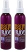 Real Raw Leave-In Biotin Boost 7-In-1 Thick &amp; Full 6 Ounce (177ml) (Pack of 2)