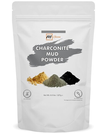 100% Natural Pure Charconite Mud For Smooth Skin and Hair Care 227 g / 0.5 lbs