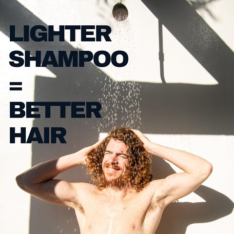 Modern Mammals Best Sellers Bundle: Magic Mud Men&rsquo;s Shampoo Alternative (8 oz Bottle) + Light Shampoo Bar (2.4 oz) - Moisturizing Daily CoWash to Protect Natural Oils
