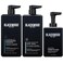 Blackwood For Men Hydroblast Moisturizing Shampoo (17oz), Pure Moisture Body Wash (17oz), and BioNutruent Foaming Face Wash (4.45oz) Bundle for Men