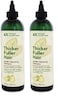 Thicker Fuller Hair Gentle Cleansing Shampoo Advanced Thickening Solution 12oz - Removes Impurities, Fortifies Hair And Reduce Breakage (Pack of 2)
