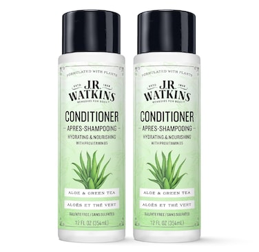 J.R. Watkins Daily Hydration Conditioner - Aloe &amp; Green Tea - 12 fl oz (Pack of 2)