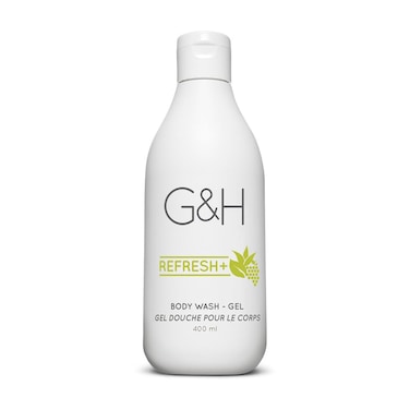 G&amp;H Refresh Body Wash, 400 mL/13.5 fl. oz.