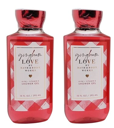 Bath &amp; Body Works Gingham Love Shower Gel Gift Sets 10 Oz 2 Pack (Gingham Love)