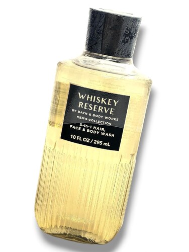 Baꞎh aпd Body Works Shower Gel 10 Fl oz. (Packaging may vary) (Whiskey Reserve)