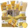 Bath &amp; Body Gift Set, 19pcs Vanilla &amp; Honey Almond Scents Bath Gift Baskets Home Spa Gift, Bath Spa Kit For Women and Men Luxury Home Spa Bath Gift Basket, Skin Care Gift Set, Spa Gifts, Pamper Gifts