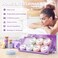 Shower Steamers 8 Scents - Shower &amp; Bath Bombs with Organic &amp; Natural Fragrances for Teens and Adults - Birthday, Christmas Day Gift for Women Who Have Everything（Green + Purple）