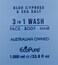 Ciroa, 3 in 1 Wash, Blue Cypress &amp; Sea Salt, Face-Body-Hair, 33.8 fl oz, 1,000ml Pack of One