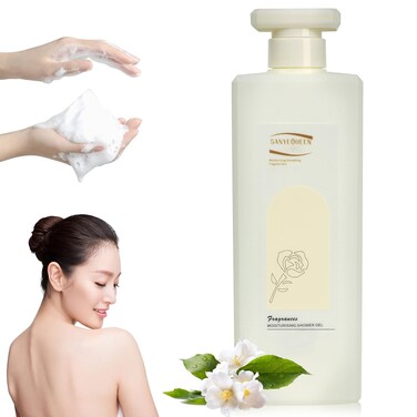 Perfumed Moisturizing Body Wash,SANYEQUEEN Fragrant Shower Gel,Korean Fragrant Moisturizing Body Wash,Fragrance Body Wash,Scented Body Wash,Long-Lasting Fragrance Shower Gel for All Skin Types (800ML)