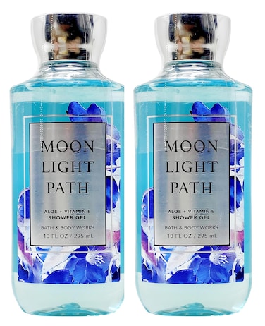 Bath and Body Works Moonlight Path Shower Gel Gift Sets 10 Oz 2 Pack (Moonlight Path)