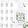 12 Pcs Mini Body Wash Wedding Bridal Shower Favors Travel for Wedding Party 1oz Travel Size Body Wash Bulk Thank You Gifts for guest(Leaves)