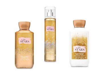 Bath &amp; Body Works In the Stars Shower Gel, Body Lotion, Fine Fragrance Mist Daily Trio Gift Set