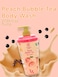 Peach Bubble Tea Body Wash &ndash; Refreshing &amp; Hydrating Shower Gel for All Skin Types