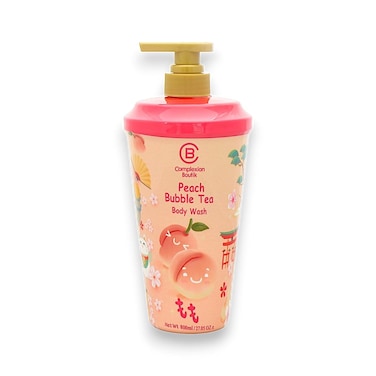 Peach Bubble Tea Body Wash &ndash; Refreshing &amp; Hydrating Shower Gel for All Skin Types