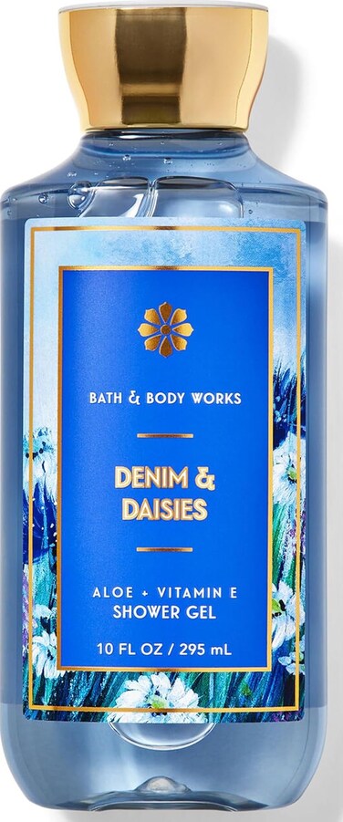 Bath &amp; Body Works Signature Collection Shower Gel For Women10 fl oz (Demim &amp; Daisies)