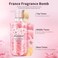 Cherry Blossom Body Wash for Women &amp; Men, Deep Gentle Moisturizing for Sensitive &amp; Dry Skin, Natural Shower Gel Body Wash, Cherry Floral Scent Essential Oil, 24hr Renewing MicroMoisture,16.9 oz