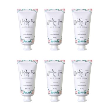 Pop Fizz Designs Bridesmaid Gifts- Wedding Team Hand Cream (6 pack)
