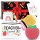 Teacher Appreciation Gifts, Christmas Gifts for Teachers, Teacher Spa Bath Bombs Gifts for Women, Best Teacher Gifts, Personalized Unique Teacher Spa Gift Baskets Box, Teacher Christmas Gifts