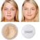2 Pack PHOERA Setting Powder, Control Oil Brighten Skin Color Cover Blemish Face Setting Loose Powder。 (02 Cool Beige)