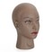 Bald Female Mannequin Head Makeup Training Head Wig Head Professional Cosmetology for Wig Making and Display Hat Helmet Glasses Display Head Model with Free Clamp Stand