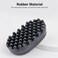 Hair Brush, Curling Twisted Hair Brush Afro Braid Dreadlocks Comb Styling Tool, Washable Rubber Brush, for Home and Salon Use