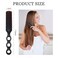 100 Pack Bulk Hair Brushes for Homeless,Black Hairbrush Detangling Brush Vent Hairbrush Comb Hair Brush for Curly Hair Suitable for Homeless,Shelter,Hotel,Nursing Home,Charity Church