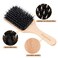 Hair Brush, Sosoon Boar Bristle Paddle Hairbrush for Long Short Thick Thin Curly Straight Wavy Dry Hair for Men Women Kids, No More Tangle, Giftbox &amp; Tail Comb Included