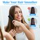 Travel Hair Brush, Folding Brush Ideal for Travel, Mini Hair Brush, Pocket Brush Great for Women Any Hairstyles and Men's Hair and Beards