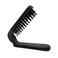 Travel Hair Brush, Folding Brush Ideal for Travel, Mini Hair Brush, Pocket Brush Great for Women Any Hairstyles and Men's Hair and Beards