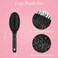 2 Pieces Loop Wig Brush Hair Extension Brush Hair Pieces for Brushing Styling Detangling Natural and Synthetic