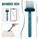 2Pcs 2-in-1 Hair Brush Cleaner &amp; Remover Tool Brush Cleaning Tool Comb Cleaner Effective Hairbrush Cleaner Hair Brush Remover Rake for Man Woman Home Travel Salon Removing Hair Dust