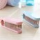 2Pcs Folding Hair Brush Hair Comb Portable Mini Massage Hair Brush Anti-Static Anti-knot for Women &amp; Girls Size for Handbag (dark)