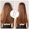 2Pcs Folding Hair Brush Hair Comb Portable Mini Massage Hair Brush Anti-Static Anti-knot for Women &amp; Girls Size for Handbag (light)