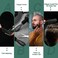 NICEMOVIC Barber Clipper Brushes, 10 Pcs Plastic Handle Nylon Bristles Cleaning Brush, Multifunctional Cleaning Supplies for Hair Styling Tools, Kitchen Sink, Shoes (Black)