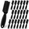 NICEMOVIC Barber Clipper Cleaning Brushes, 20 Pcs Plastic Handle Nylon Bristles, Multifunctional Cleaning Supplies for Hair Salon, Home and Travel Use (Black)