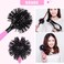 INVODA 3D Round Hair Brushes for Women Blow Drying Detangling Hairbrush 360 Degree Styling Hair Brush for Thick Curly Hair Circle Hair Comb for Wet and Dry Hair (2 PCS)