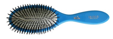 Hair Brush # 440 No Ball Tip (Medium, Electric Blue) 8 Rows
