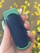 2 Green ALAZCO Folding Hair Brush With Mirror Compact Pocket Size Travel Car Gym Bag Purse Locker Swimming Camping Sleepover Gift and more