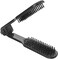 Angoily Combs Straightening Comb Clamp Brush Double Sided Straightener Brush Straightening Brush Straightener Brush for Women Double Sided Brush Mane Hair, 22x4cm, Black