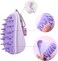 Scalp Exfoliator Brush for Dandruff Removal, Scalp Massager for Hair Growth, Wet Dry Hair Brush for Soft Silicone Scalp Care, Suitable for Men &amp; Women (2pcs Green+Purple)