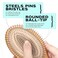 Bamboo Hair Brush, Smoothing Hair&amp;Massage, Detangling Anti-Static Hairbrush, Natural Wood Comb with Metal Bristles for Women, Men &amp; Children