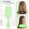 Valentine's Day Gifts for Her Hair Brush for Women Girlfriend Wife Detangling Brush for Curly Thick Wet Dry Hair Easily No Pulling