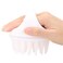 BTYMS Silicone Scalp Scrubber Shampoo Brush with Extra Long Bristles, Hair Scalp Massager Scalp Brush for Hair Growth &amp; Dandruff Removal - White